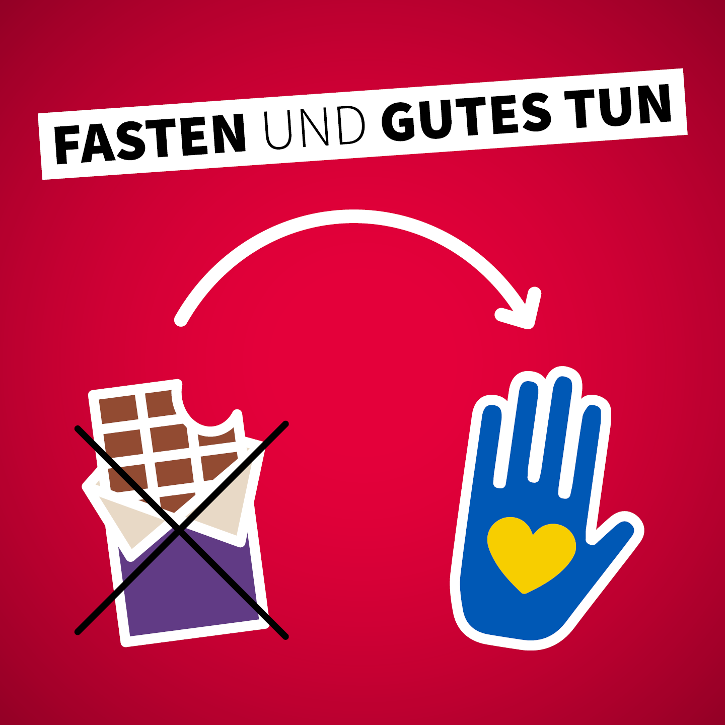 Fasten und Gutes tun