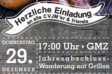 Jahresabschlusswanderung mit Grillen