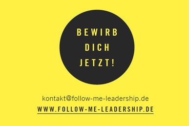 FOLLOW ME: Teilnehmer aus dem CVJM-Westbundgebiet gesucht