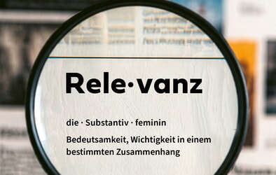 Relevanz