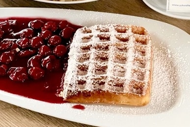 Waffelaktion am Wochenende