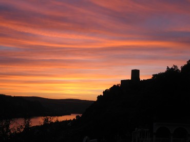 Abendstimmung auf der Elsenburg