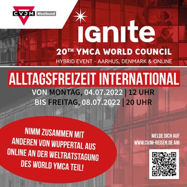 Ignite Weltratstagung 2022, Aarhus, internationale Alltagsfreizeit