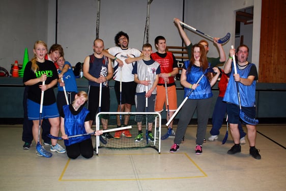 CVJM-Hockey in Sportunterricht