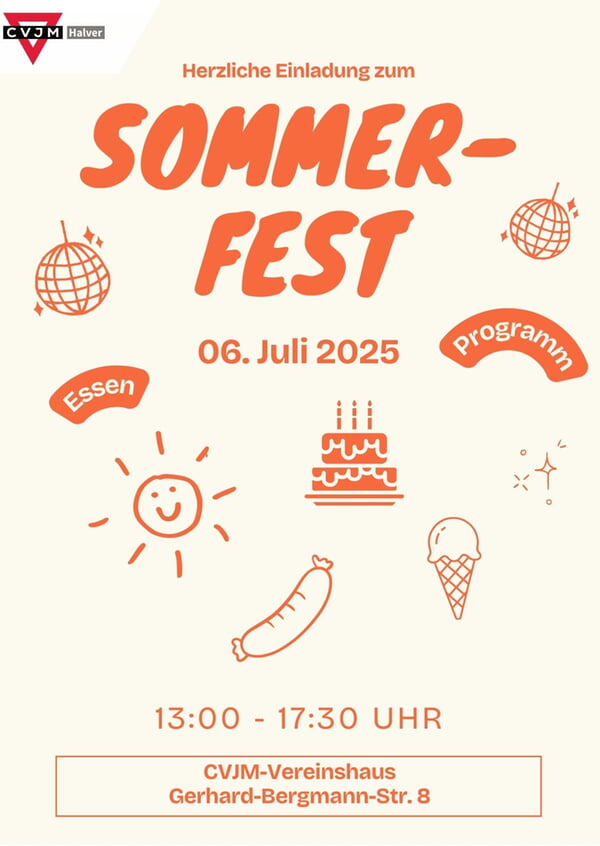 Sommerfest 2025 Front