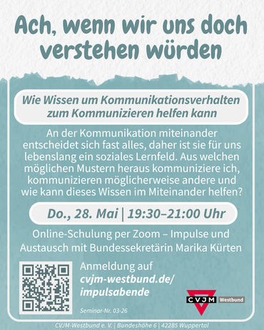 Schulungs- und Impulsabende 2026