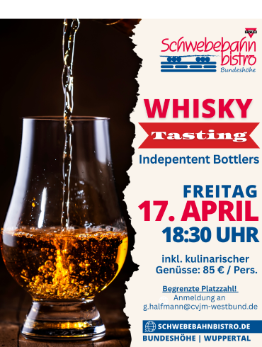 Whisky-Tasting 4_2026 Schwebebahnbistro