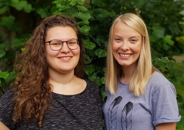 Lea Omers und Sarah Siemons