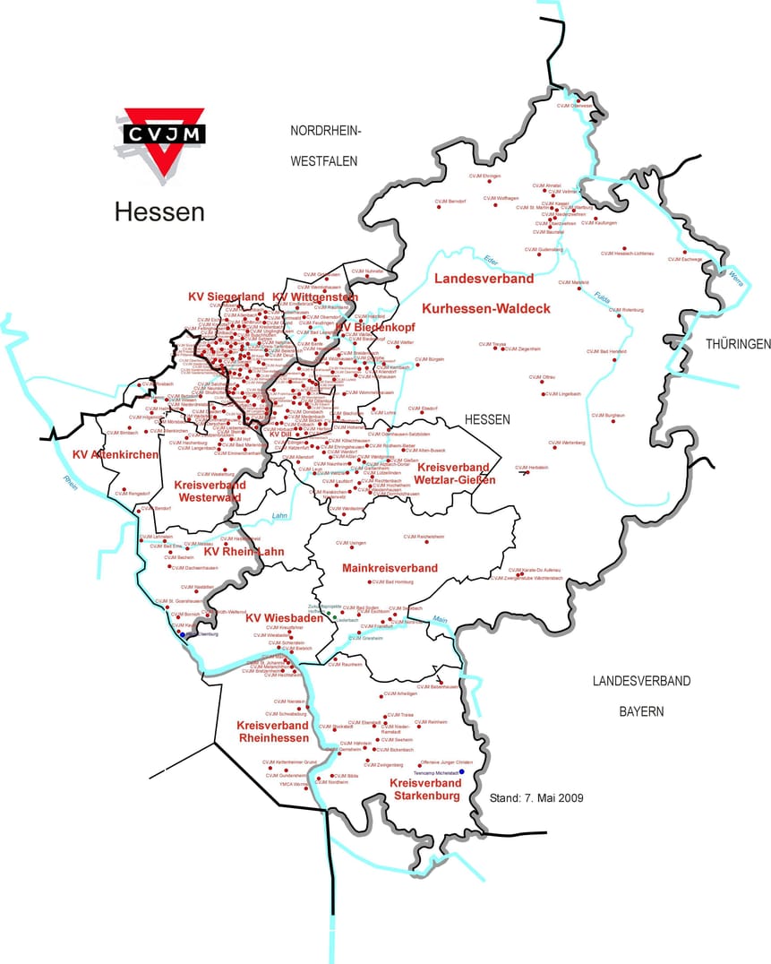 Region Hessen-Siegerland - ohne KV Rhein-Lahn, Altenkirchen, Rheinhessen & Westerwald